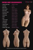 Rose, torse silicone FunWestDoll 113 cm en stock USA | sexdoll.fr