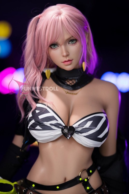 Lily 157 cm FunWestDoll silikonas G taurelė | sexdoll.fr