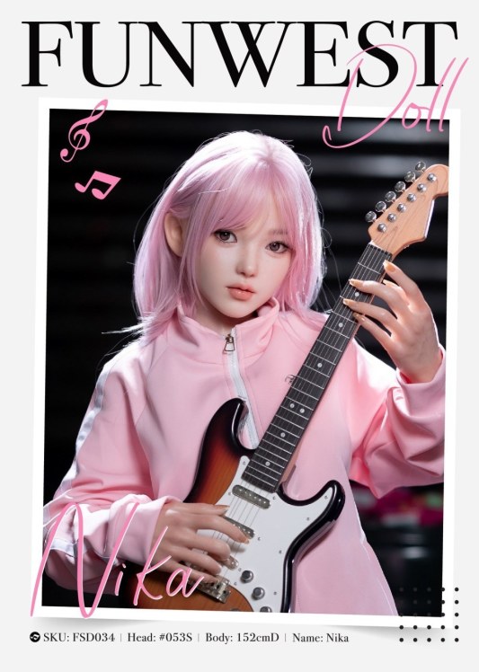 Nika FunWestDoll 152 cm silikón, realistická bábika | sexdoll.fr