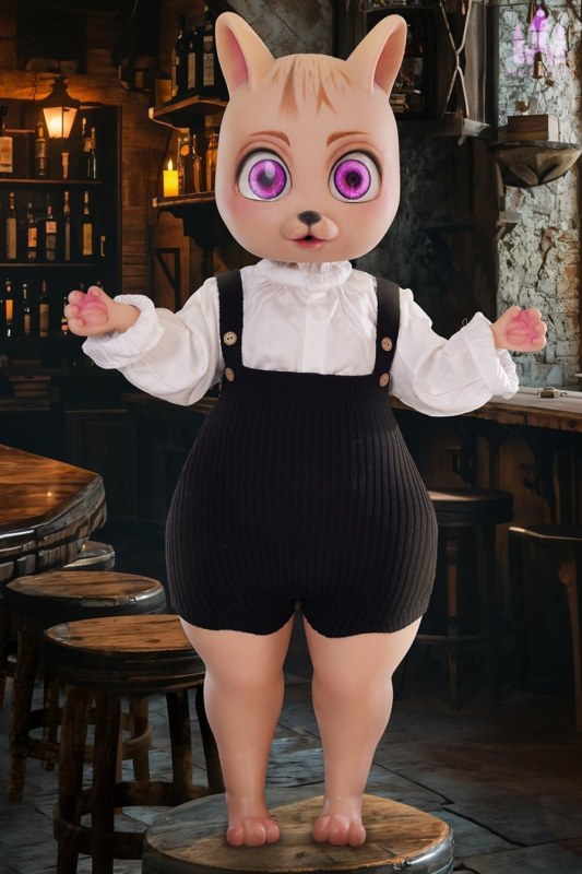 Poupée sexuelle silicone intégrale en stock 90cm bonnet A nature Dolls Castle