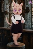Poupée sexuelle silicone intégrale en stock 90cm bonnet A nature Dolls Castle