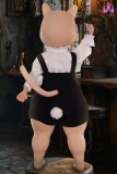 Poupée sexuelle silicone intégrale en stock 90cm bonnet A nature Dolls Castle