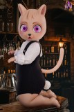 Poupée sexuelle silicone intégrale en stock 90cm bonnet A nature Dolls Castle