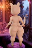 Poupée sexuelle silicone intégrale en stock 90cm bonnet A nature Dolls Castle