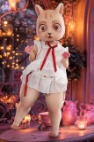 Poupée sexuelle silicone intégrale en stock 90cm bonnet A nature Dolls Castle