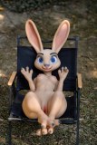 Rabittie poupée sexuelle fantasy silicone en stock 120cm bonnet C nature Dolls Castle