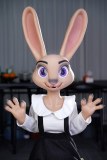 Rabittie poupée sexuelle fantasy silicone en stock 120cm bonnet C nature Dolls Castle