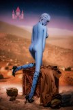 Tête A1 poupée sexuelle TPE en stock 156cm bonnet E bleue Dolls Castle