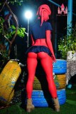 Tête A9 poupée sexuelle TPE en stock 160cm bonnet F rouge Dolls Castle