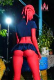 Tête A9 poupée sexuelle TPE en stock 160cm bonnet F rouge Dolls Castle