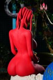 Tête A9 poupée sexuelle TPE en stock 160cm bonnet F rouge Dolls Castle