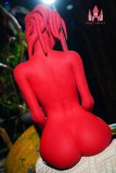 Tête A9 poupée sexuelle TPE en stock 160cm bonnet F rouge Dolls Castle