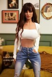 Tête DC05 poupée sexuelle TPE en stock 170cm bonnet G tan Dolls Castle