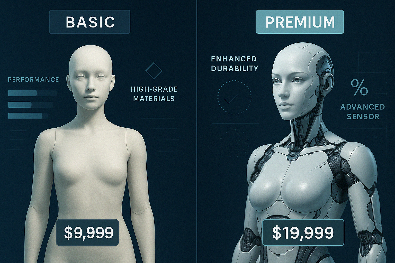 Comparatif : sex doll entrée de gamme vs haut de gamme